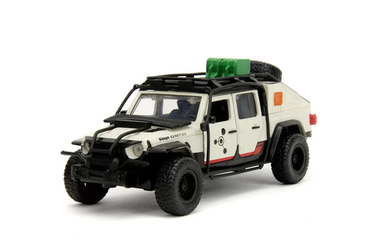 JADA JURASSIC WORLD MASINUTA METALICA JEEP GLADIATOR SCARA 1:32, JADATOYS