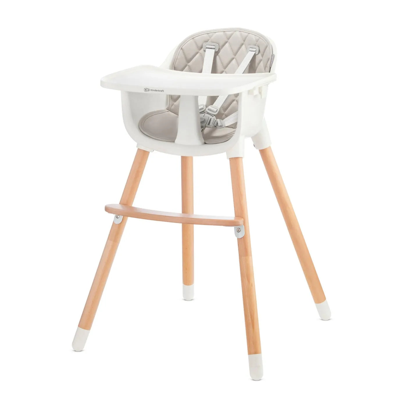 SCAUN DE MASA KINDERKRAFT SIENNA, 2 IN 1, GREY, KINDERKRAFT