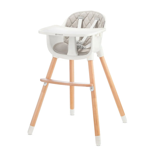 SCAUN DE MASA KINDERKRAFT SIENNA, 2 IN 1, GREY, KINDERKRAFT