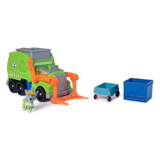 PATRULA CATELUSILOR ROCKY SI CAMIONUL DE RECICLARE CRUSH N ROLL, PATRULA CATELUSILOR