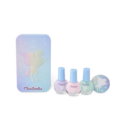 MARTINELIA GALAXY DREAMS SET 3 LACURI DE UNGHII SI CUTIE DE DEPOZITARE, GALAXY DREAMS