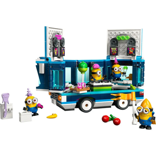 LEGO DESPICABLE ME4 AUTOBUZUL DE PETRECERE AL MINIONILOR 75581, LEGO MINIONS