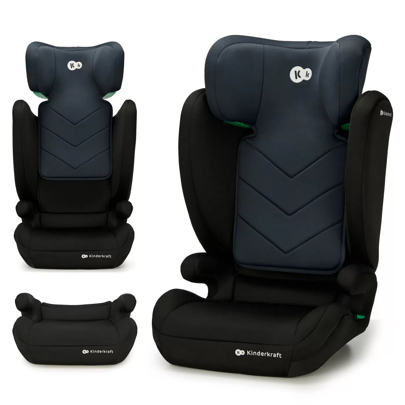 SCAUN AUTO KINDERKRAFT I-SPARK, I-SIZE 100-150 CM, BLACK, KINDERKRAFT