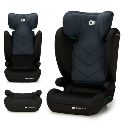 SCAUN AUTO KINDERKRAFT I-SPARK, I-SIZE 100-150 CM, BLACK, KINDERKRAFT