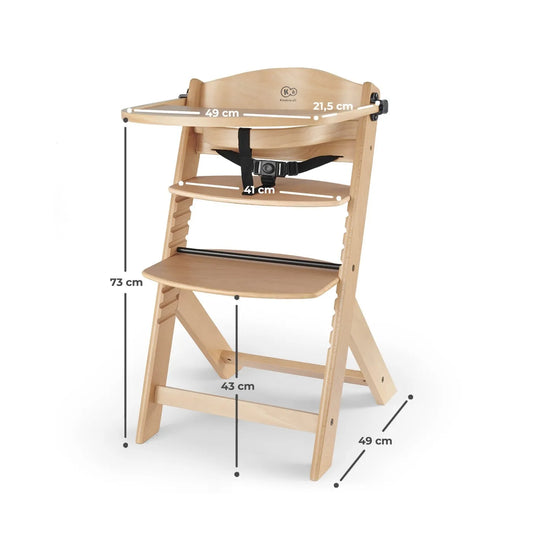 SCAUN DE MASA KINDERKRAFT ENOCK, 3 IN 1, LEMN NATURE, KINDERKRAFT