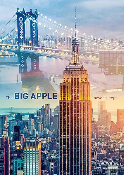 PUZZLE TREFL 1000 ZORI DE ZI LA NEW YORK, TREFL 1000P