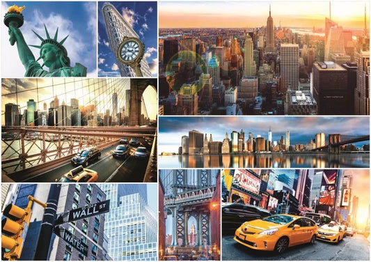 PUZZLE TREFL 4000 NEW YORK, TREFL 4000P