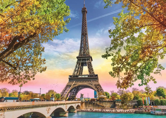 PUZZLE TREFL 500 ROMANTICUL PARIS, TREFL 500P