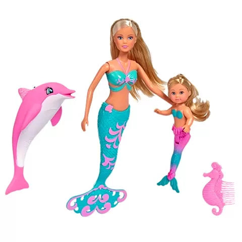 PAPUSI STEFFI SI EVI SIRENE CU DELFIN, STEFFI LOVE
