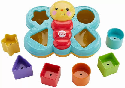 JUCARIE CU ACTIVITATI FLUTURAS CU FORME, FISHER PRICE - INFANT