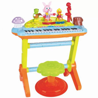 ORGA MUZICALA CU SCAUNEL SI ORCHESTRA ANIMALUTELOR, HOLA