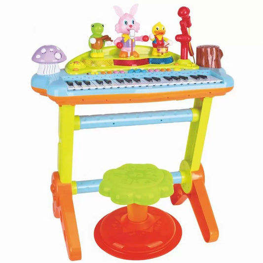 ORGA MUZICALA CU SCAUNEL SI ORCHESTRA ANIMALUTELOR, HOLA