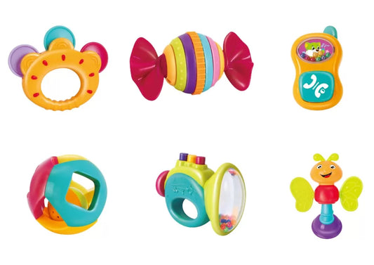 SET 6 JUCARII ZORNAITOARE PENTRU BEBELUSI, HOLA
