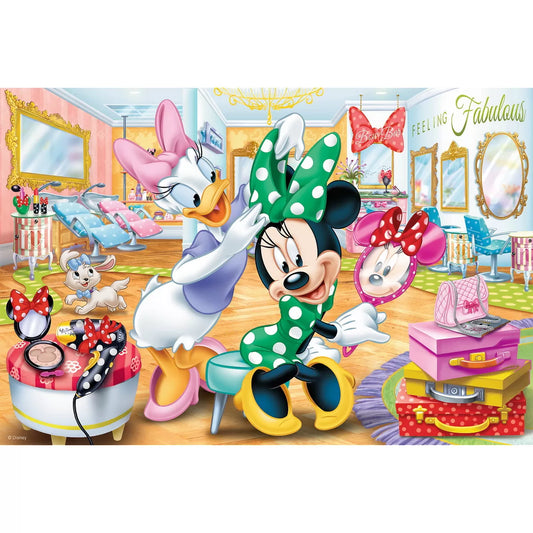 PUZZLE TREFL 100 MINNIE LA SALONUL DE INFRUMUSETARE, TREFL 100P