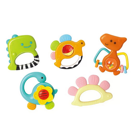 SET 5 ZORNAITORI DINOZAURI MULTICOLORI, HOLA