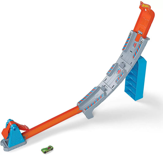 HOT WHEELS LANSATOR CU MASINUTA POWER UP THE HILL, HOT WHEELS - ACTION