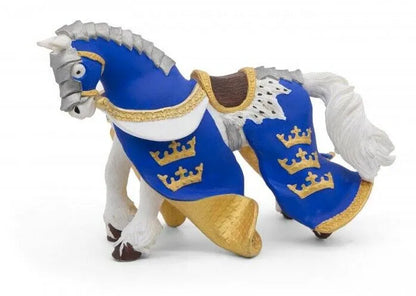 PAPO FIGURINA CALUL REGELUI ARTHUR ALBASTRU, PERSONAJE MEDIEVALE FANTASTICE