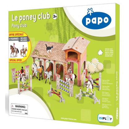 PAPO SET FIGURINE CLUBUL PONEILOR, RASE DE CAI SI PONEI