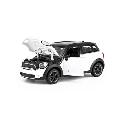 MASINUTA METALICA MINICOOPER ALBA SCARA 1 LA 24, RASTAR METAL 1:24