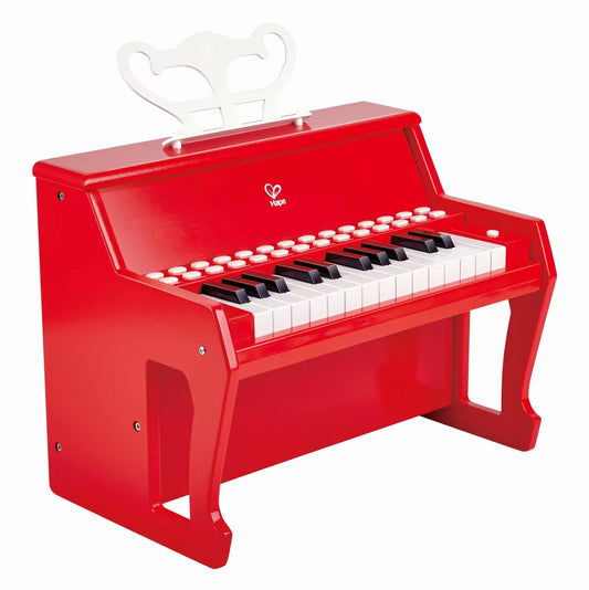 HAPE PIAN ELECTRONIC ROSU CU LUMINI, HAPE