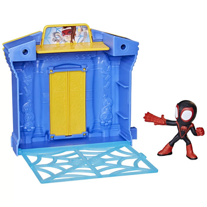 SPIDEY PRIETENII EXTRAORDINARI CITY BLOKS SET DE CONSTRUCTIE BANCA, SPIDER-MAN