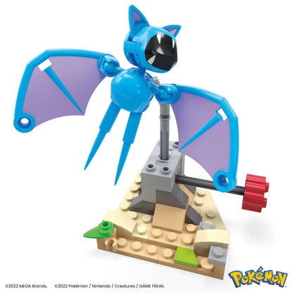 POKEMON MEGA SET DE CONSTRUCTIE ZBORUL DE NOAPTE AL ZUBAT, POKEMON