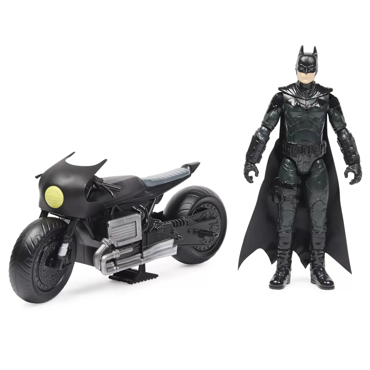 BATMAN FILM MOTOCICLETA LUI BATMAN SI FIGURINA BATMAN 30CM, BATMAN
