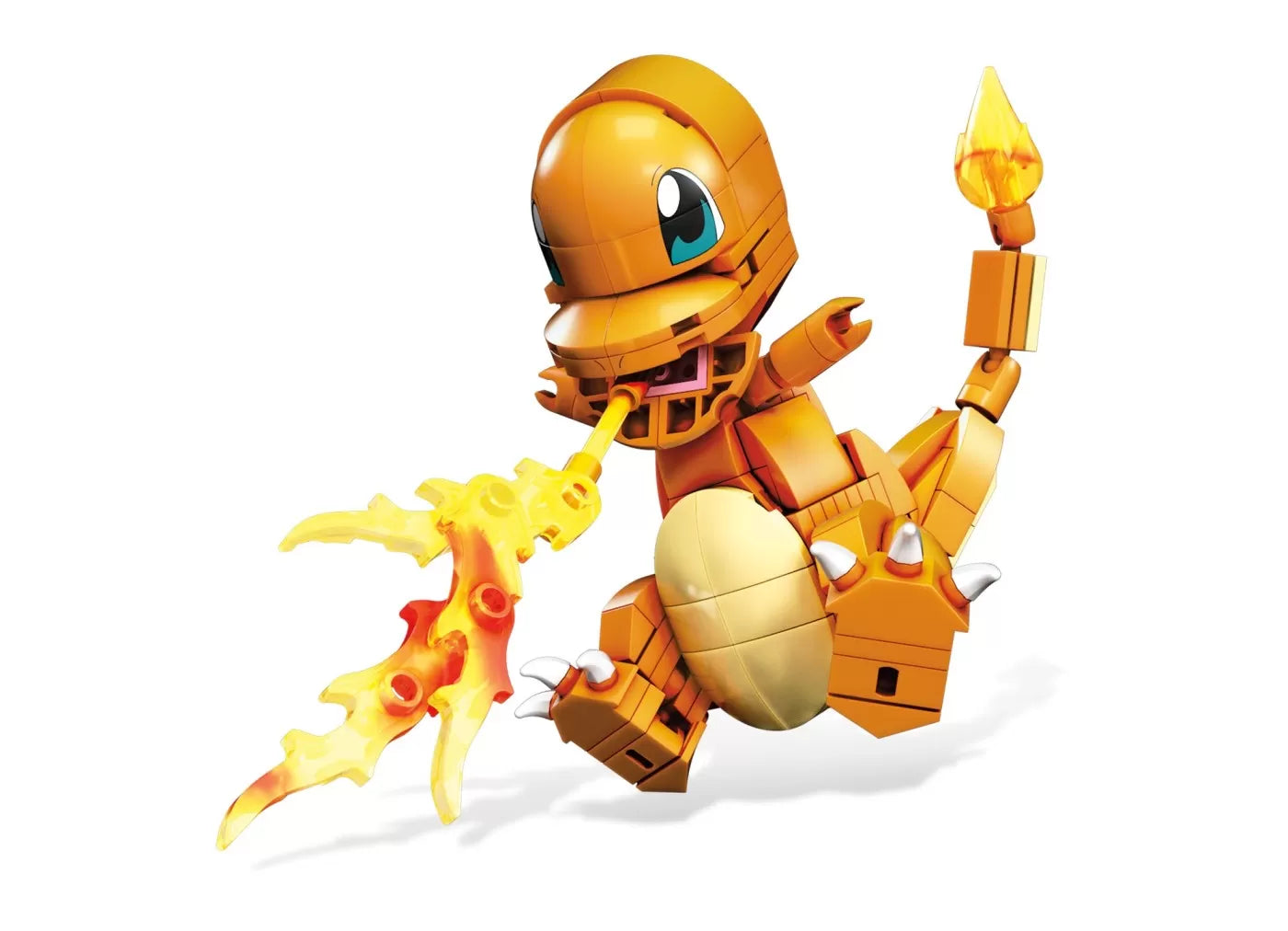 POKEMON MEGA CONSTRUX SET DE CONSTRUCTIE CHARMANDER SALAMECHE 180 PIESE, POKEMON