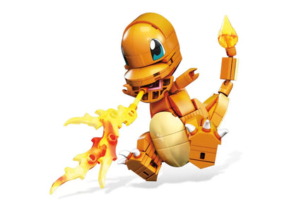 POKEMON MEGA CONSTRUX SET DE CONSTRUCTIE CHARMANDER SALAMECHE 180 PIESE, POKEMON