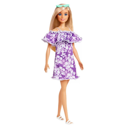 BARBIE TRAVEL PAPUSABARBIE ANIVERSARE 50 DE ANI MALIBU BLONDA, BARBIE - TRAVEL