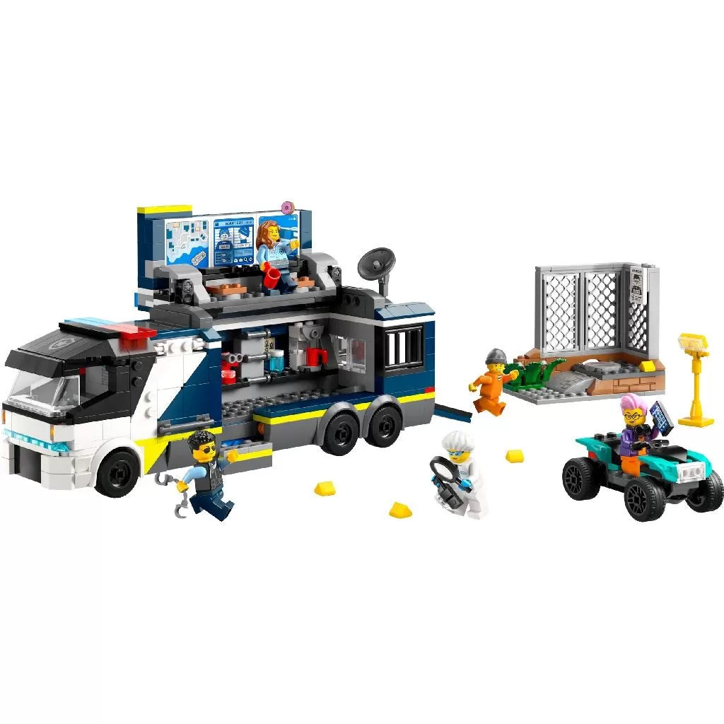 LEGO CITY LABORATOR MOBIL DE CRIMINALISTICA 60418, LEGO CITY