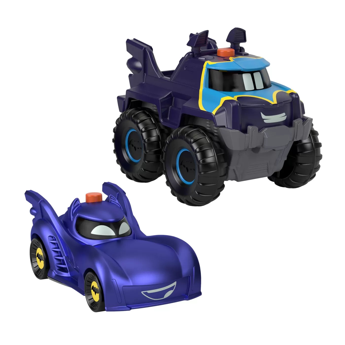 FISHER PRICE BATWHEELS SET 2 MASINUTE CU LUMINI SCARA 1:55, FISHER PRICE - BATWHEELS