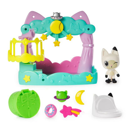 GABBYS DOLLHOUSE SET BALCON DECORAT A LUI PANDY PAWS, GABBYS DOLLHOUSE