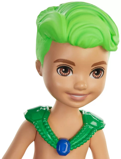 BARBIE DREAMTOPIA PAPUSA CHELSEA SIRENA VERDE, BARBIE - DREAMTOPIA