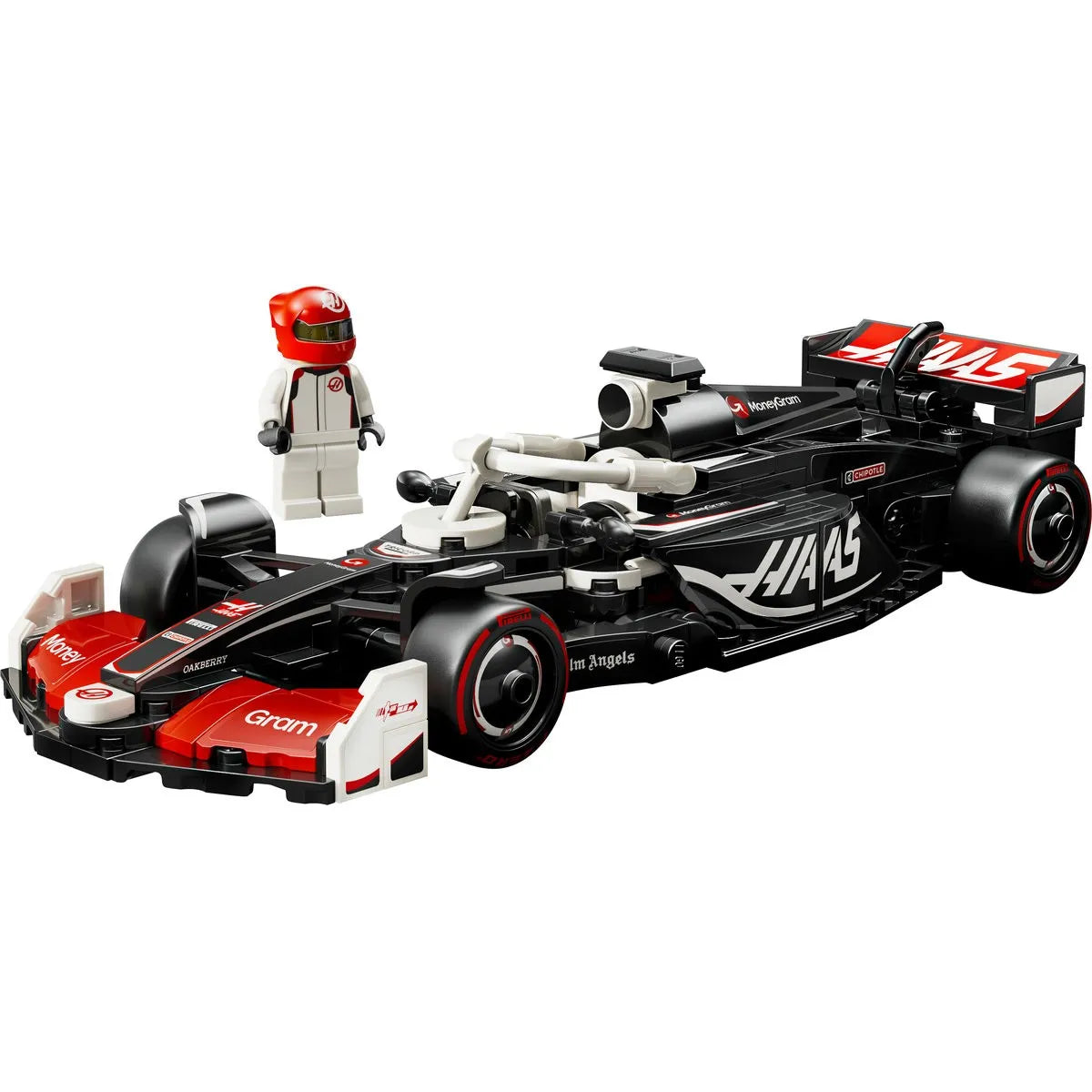 LEGO SPEED CHAMPIONS MASINA DE CURSE F1 MONEYGRAM HAAS VF-24 77250, LEGO SPEED CHAMPIONS