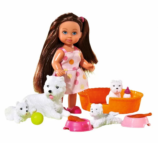 SET EVI CU PATRU CATELUSI, STEFFI LOVE