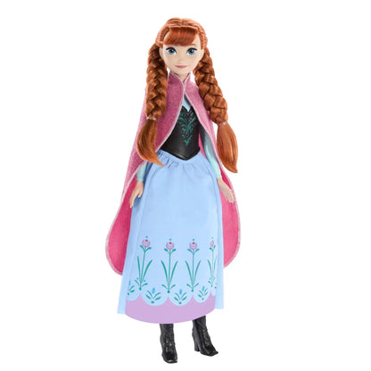 DISNEY FROZEN PAPUSA ANNA CU FUSTA MAGICA, DISNEY FROZEN