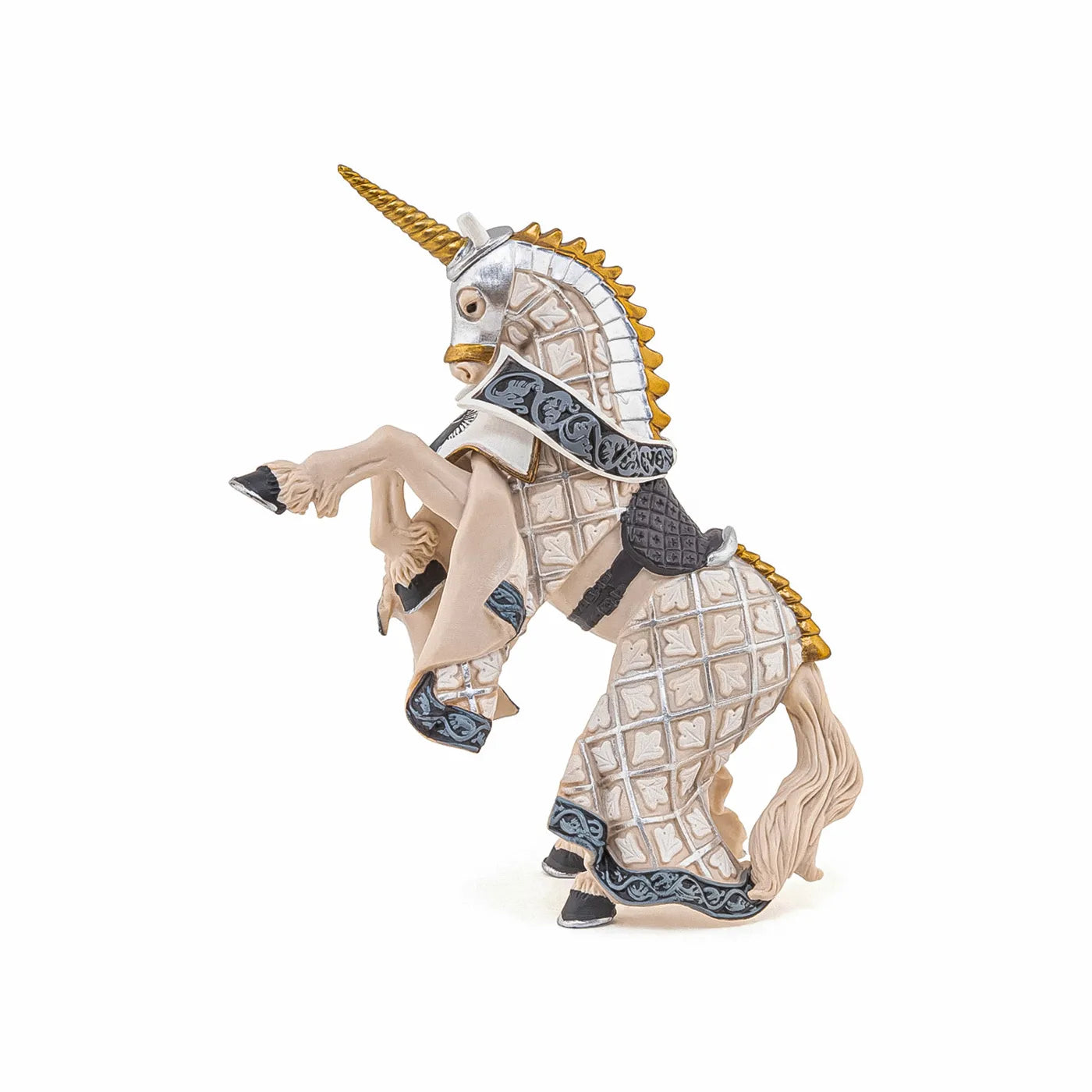 PAPO FIGURINA CALUL CAVALERULUI UNICORN, PERSONAJE MEDIEVALE FANTASTICE