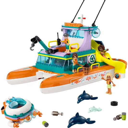 LEGO FRIENDS BARCA DE SALVARE PE MARE 41734, LEGO FRIENDS