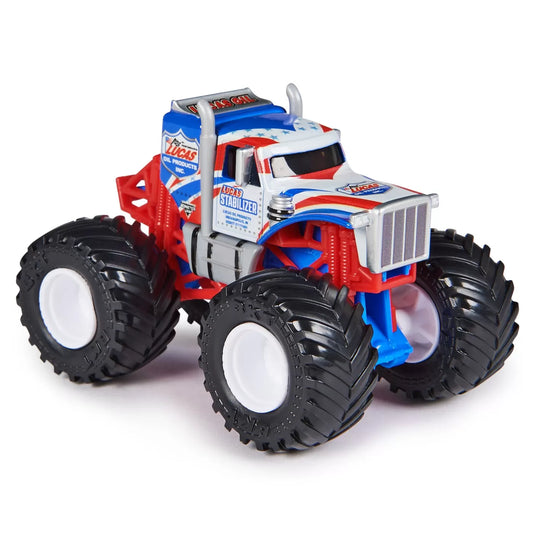 MONSTER JAM MASINUTA METALICA LUCAS STABILIZER SCARA 1 LA 64, MONSTER JAM