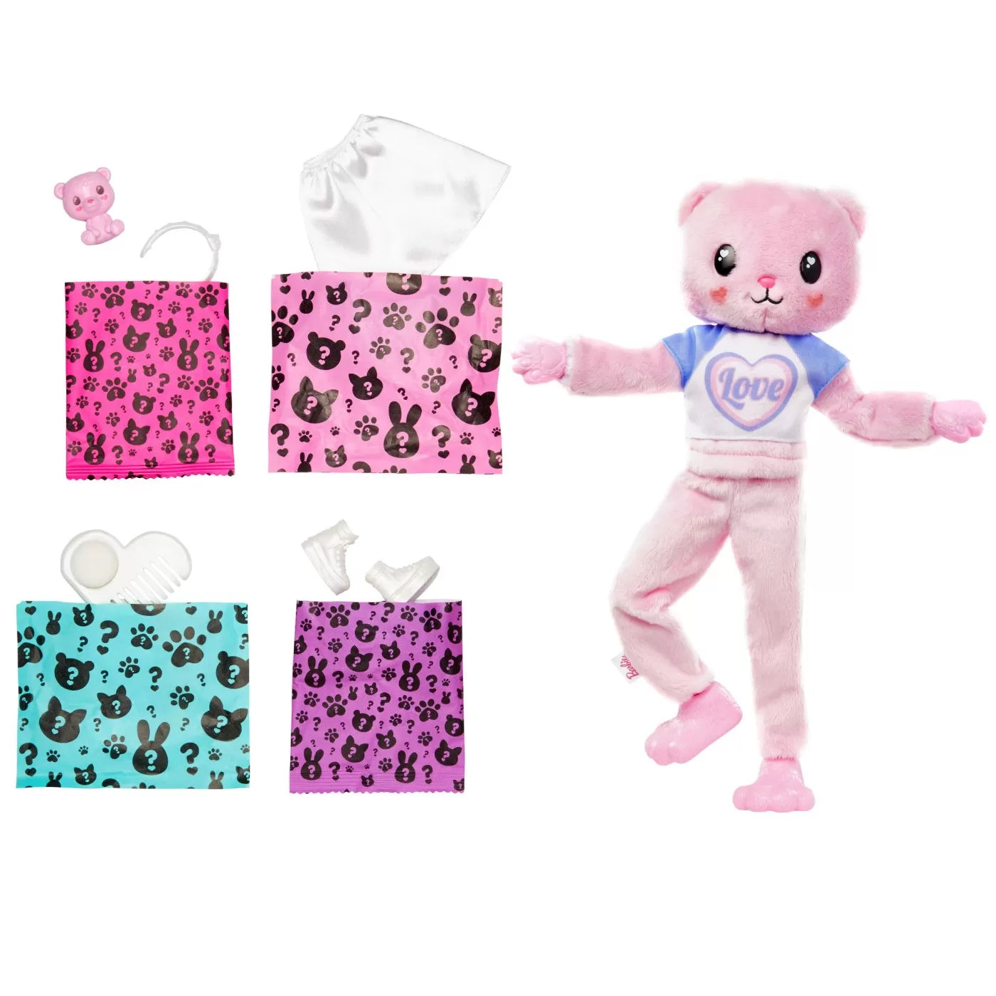 BARBIE PAPUSA BARBIE CUTIE REVEAL URSULET, BARBIE - DREAMTOPIA