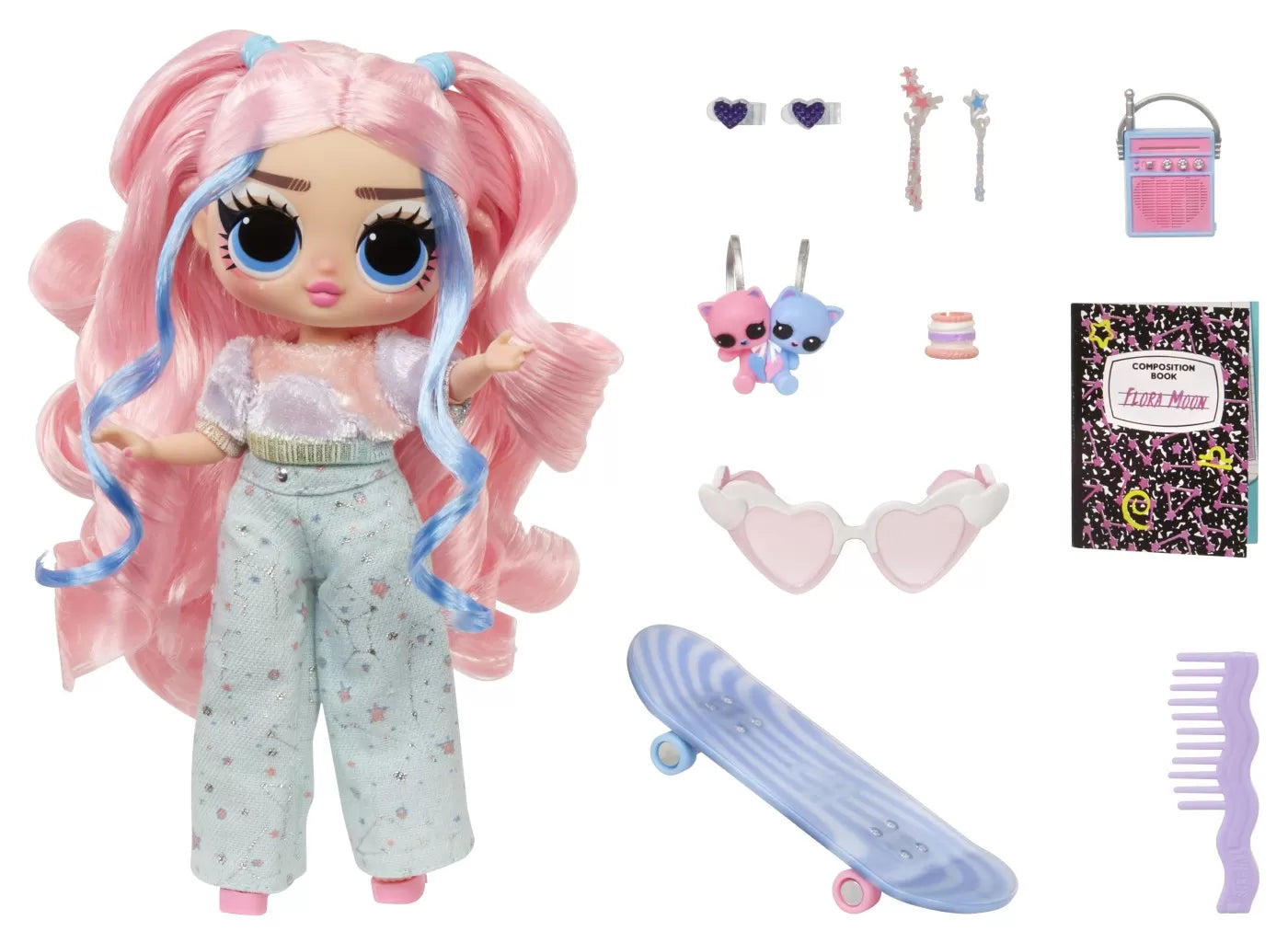 L.O.L. SURPRISE! TWEENS PAPUSA FASHIONISTA FLORA MOON CU SURPRIZE, LOL SURPRISE