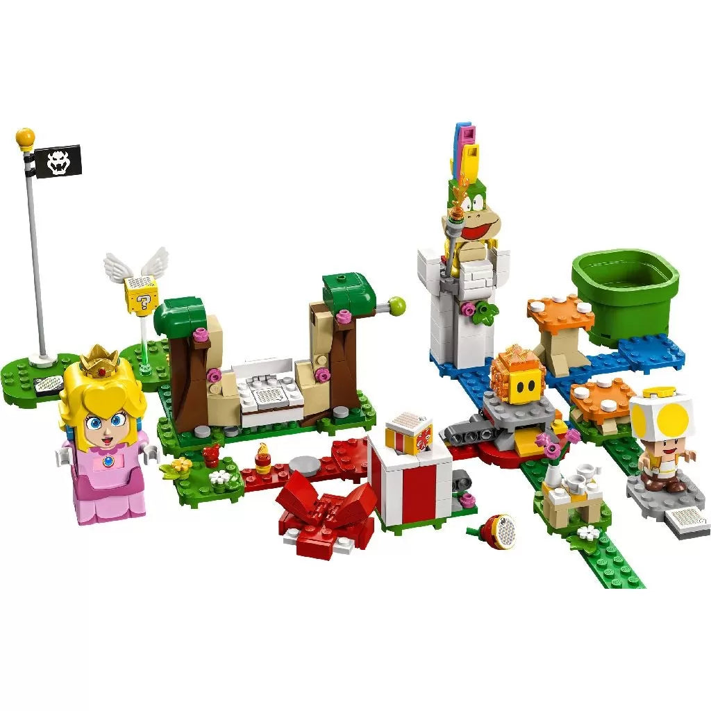 LEGO SUPER MARIO SET DE BAZA AVENTURILE LUI PEACH 71403, LEGO SUPER MARIO