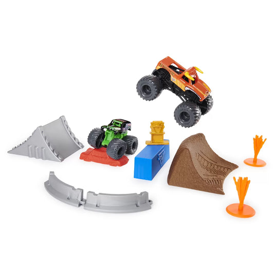 MONSTER JAM SET DE JOACA EL TORO LOCO SI GROPARUL, MONSTER JAM