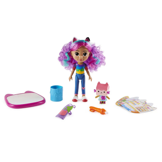 GABBYS DOLLHOUSE PAPUSA GABBY SI SET DE CREATIE, GABBYS DOLLHOUSE