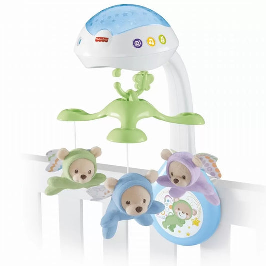 SUPORT MOBIL PENTRU PATUT NOAPTEA INSTELATA, FISHER PRICE - NEWBORN