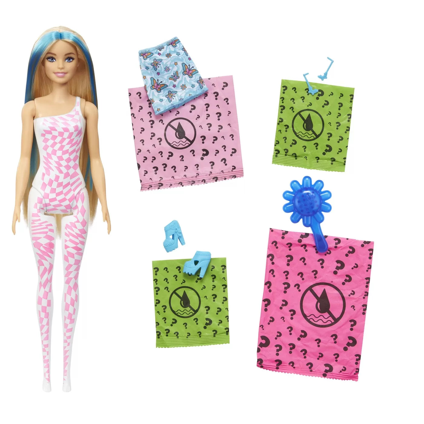 BARBIE COLOR REVEAL PAPUSA BARBIE RAINBOW, BARBIE - DREAMTOPIA