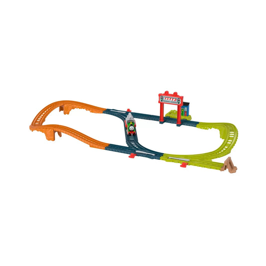 THOMAS SET DE JOACA CU LOCOMOTIVA PUSH ALONG PERCY SI ACCESORII, THOMAS - THOMAS