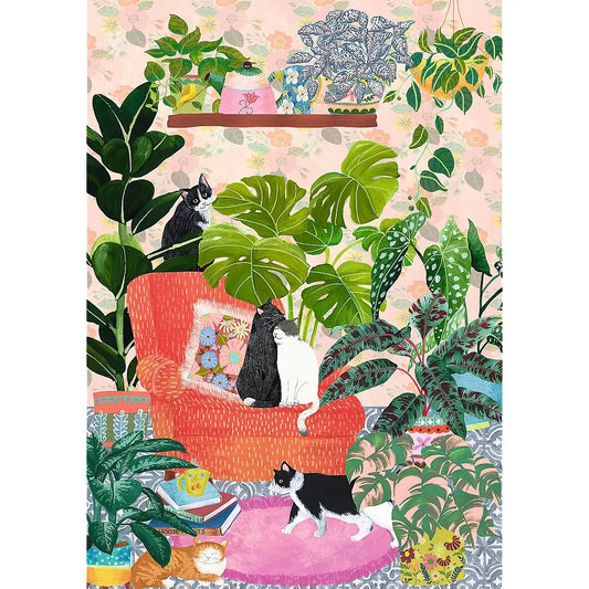 PUZZLE TREFL 1000 PREMIUM PLUS CASA DULCE CASA, TREFL 1000P
