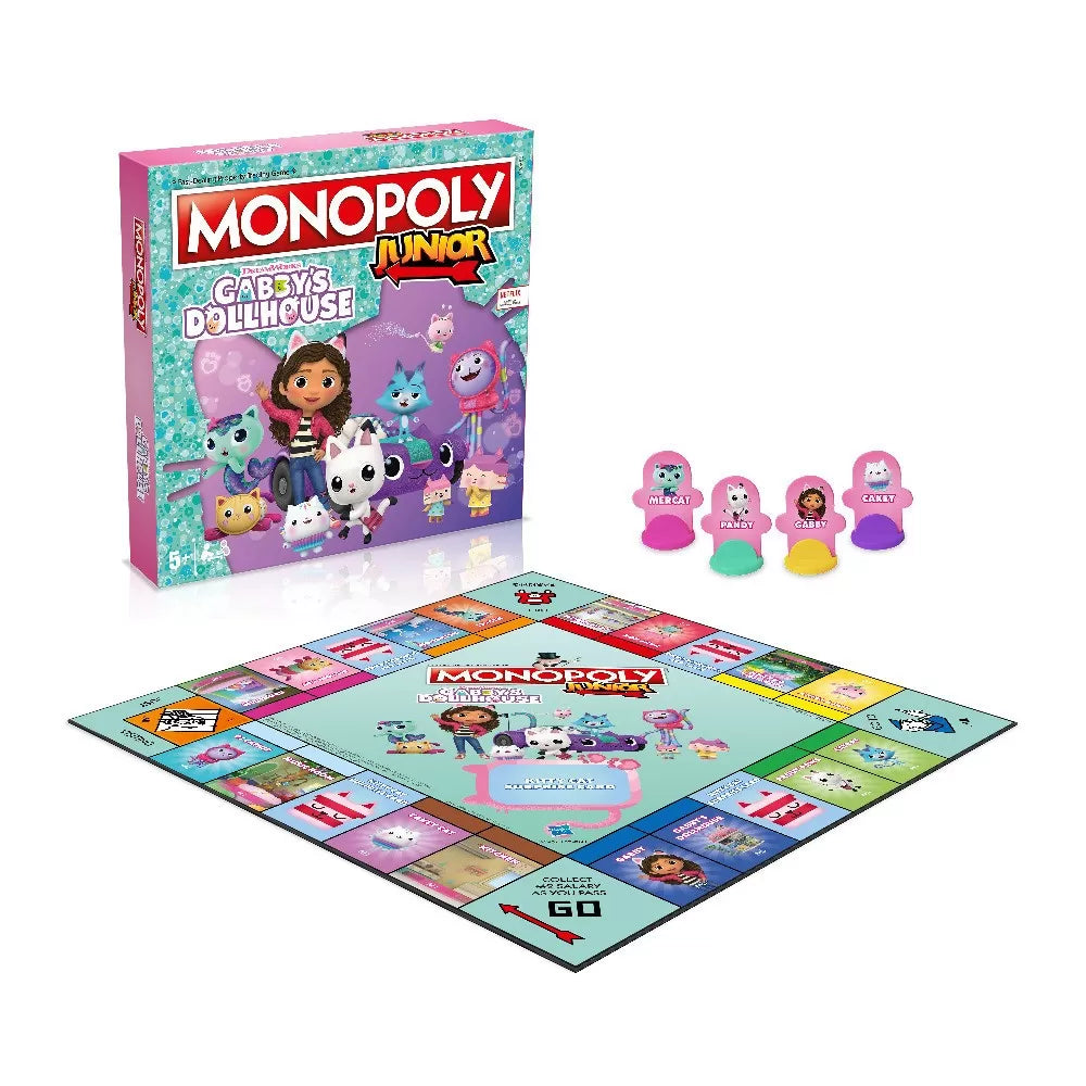 MONOPOLY JOC MONOPOLY JUNIOR GABBYS DOLLHOUSE, TREFL JOCURI